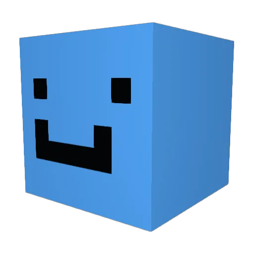 Choncon777 Minecraft avatar head, 3D render