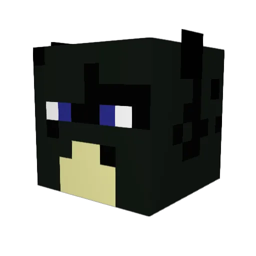 ChonkAdrew Minecraft avatar head, 3D render