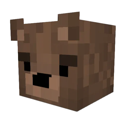 Choo_Cho0_Chu Minecraft avatar head, 3D render