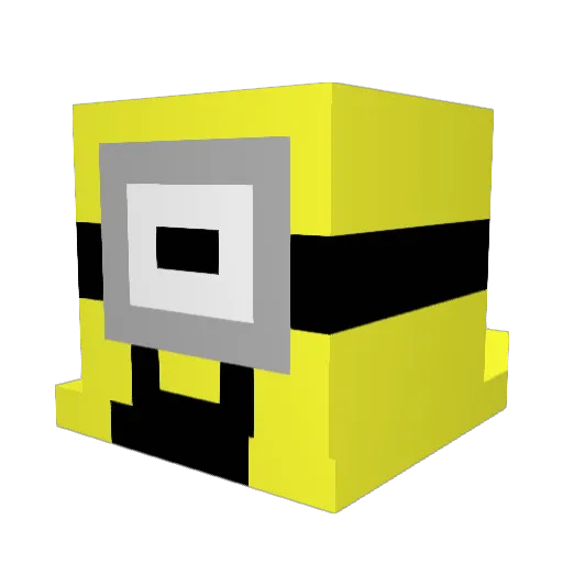 ChookiesChoonk Minecraft avatar head, 3D render