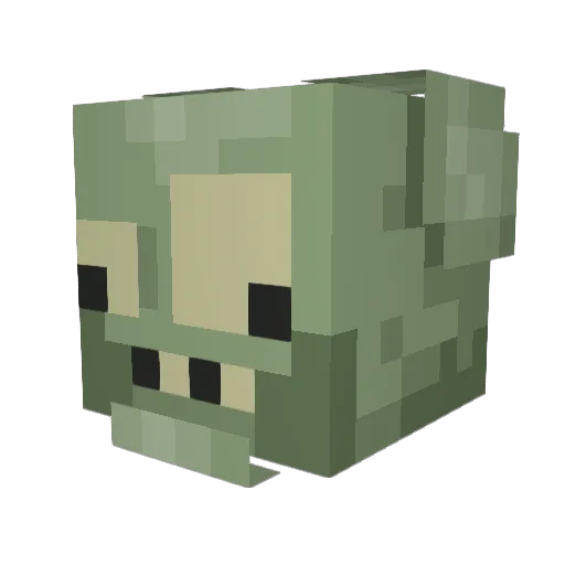 ChoosingManx513 Minecraft avatar head, 3D render