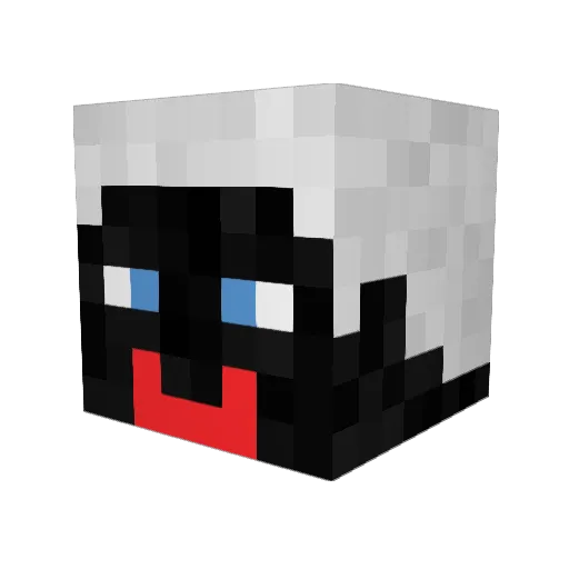ChoppyGamer Minecraft avatar head, 3D render