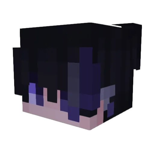 ChorusCoven Minecraft avatar head, 3D render