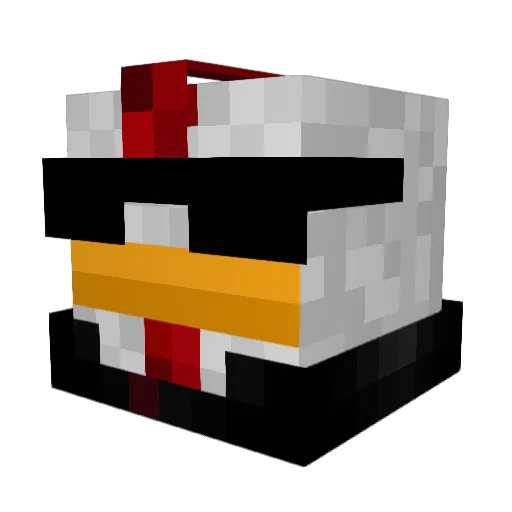 ChosenApollo857 Minecraft avatar head, 3D render
