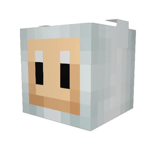 ChosunOne Minecraft avatar head, 3D render