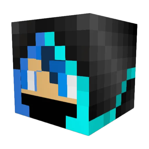 Chowi__ Minecraft avatar head, 3D render