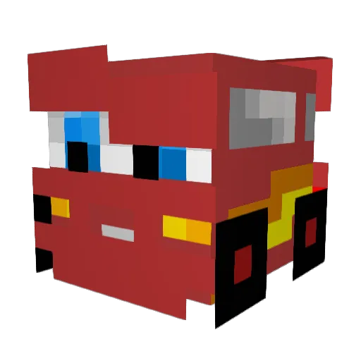 ChoxZeon Minecraft avatar head, 3D render