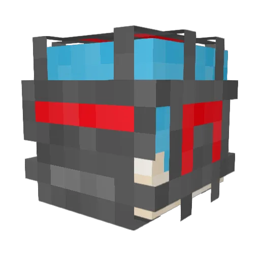 ChozMC Minecraft avatar head, 3D render