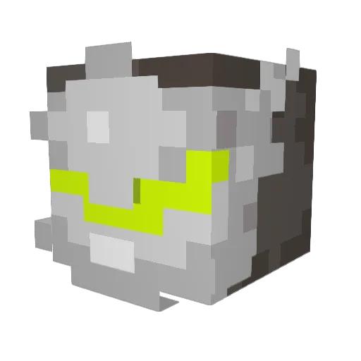 Chozzy Minecraft avatar head, 3D render