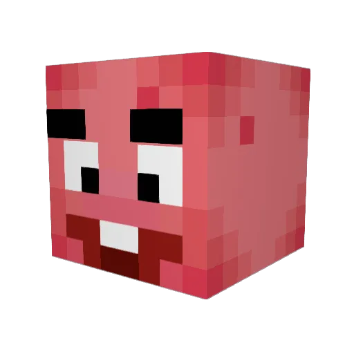 ChriXtream Minecraft avatar head, 3D render