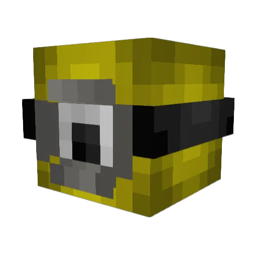 Chriiisses Minecraft avatar head, 3D render