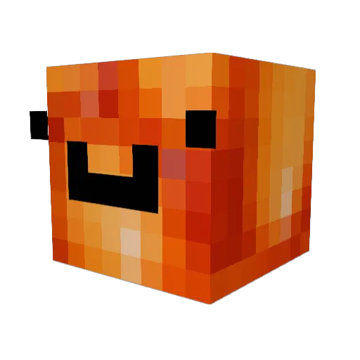 ChriisEd Minecraft avatar head, 3D render