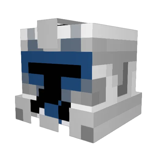 Chrimatopher Minecraft avatar head, 3D render