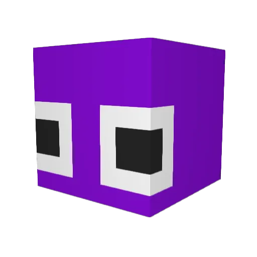 Chris120513 Minecraft avatar head, 3D render