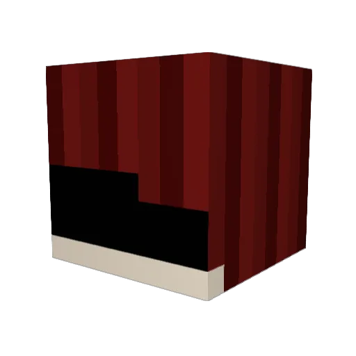 Chris385 Minecraft avatar head, 3D render