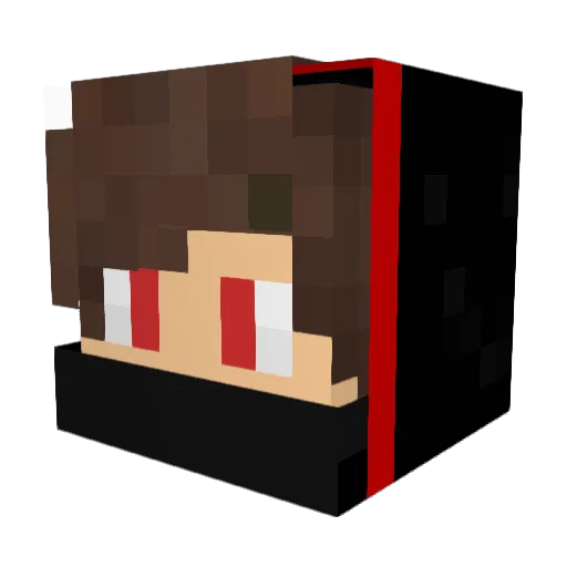 Chris5113 Minecraft avatar head, 3D render