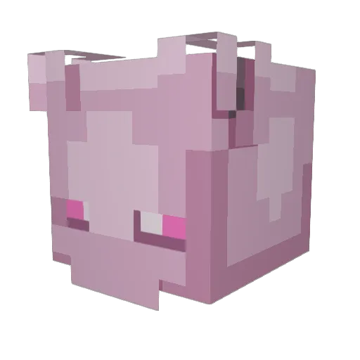 ChrisCar Minecraft avatar head, 3D render