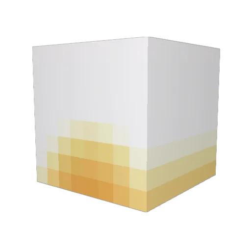 ChrisDanW Minecraft avatar head, 3D render