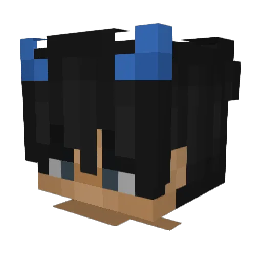 ChrisDashChris Minecraft avatar head, 3D render