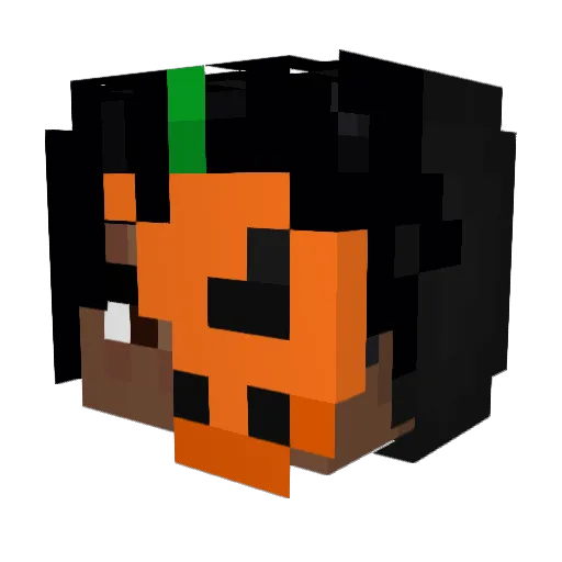 ChrisGamez_2844 Minecraft avatar head, 3D render