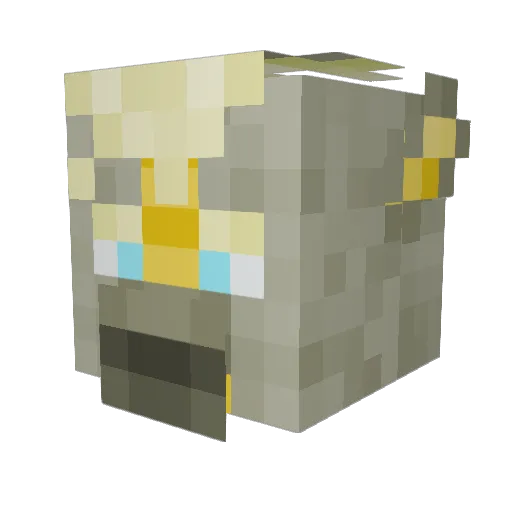 ChrisH997 Minecraft avatar head, 3D render
