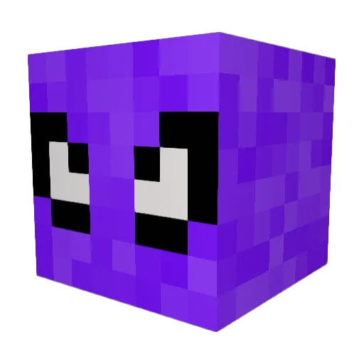 ChrisKott Minecraft avatar head, 3D render