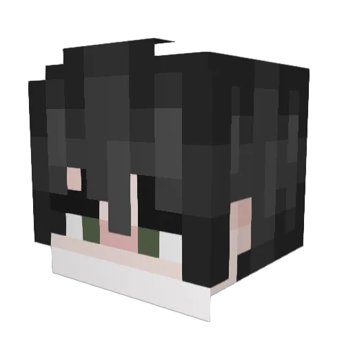 ChrisMarra Minecraft avatar head, 3D render