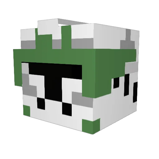 ChrisOfOrange Minecraft avatar head, 3D render