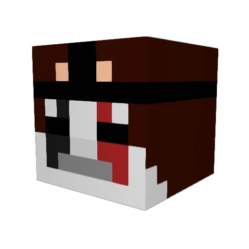 ChrisPrice1999 Minecraft avatar head, 3D render