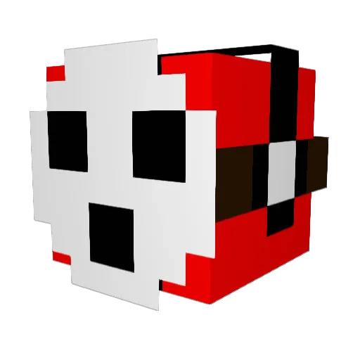 ChrisRobbin Minecraft avatar head, 3D render