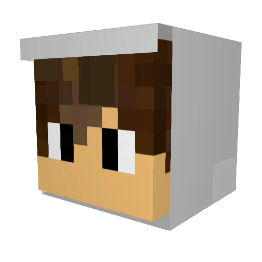 ChrisTHEkiller Minecraft avatar head, 3D render