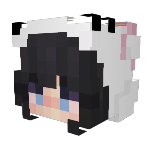 ChrisVineyard Minecraft avatar head, 3D render