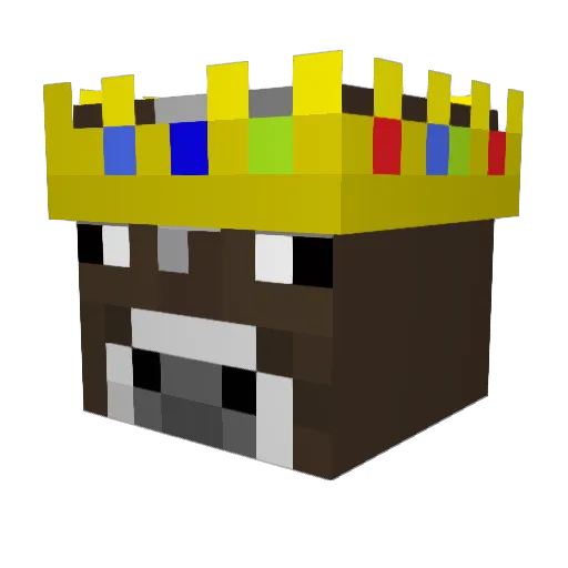 ChrisWald1234 Minecraft avatar head, 3D render