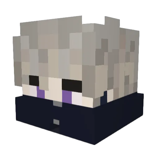 Chris_NK2 Minecraft avatar head, 3D render