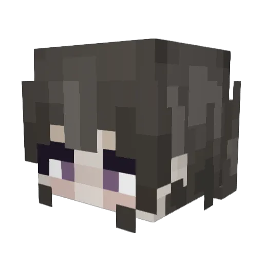 Chris_P_Bacon67 Minecraft avatar head, 3D render