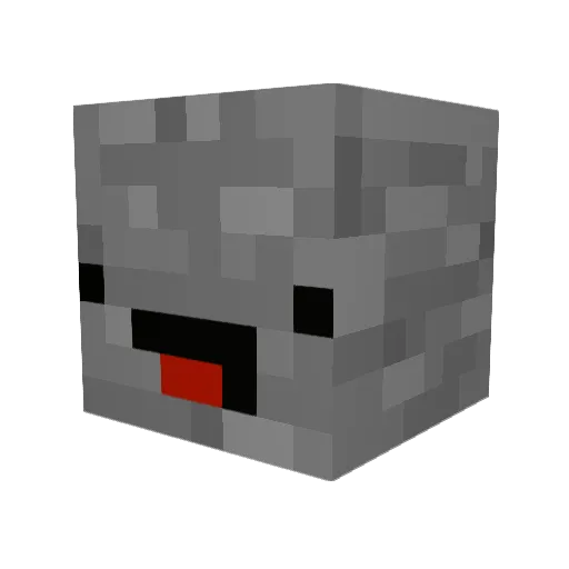 Chris_SI Minecraft avatar head, 3D render