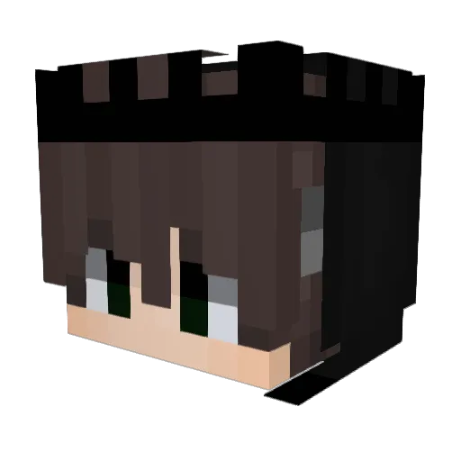 Chris_dillermand Minecraft avatar head, 3D render