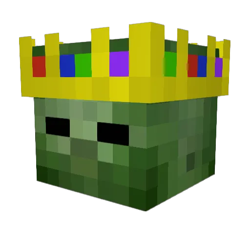 Chrisageous Minecraft avatar head, 3D render
