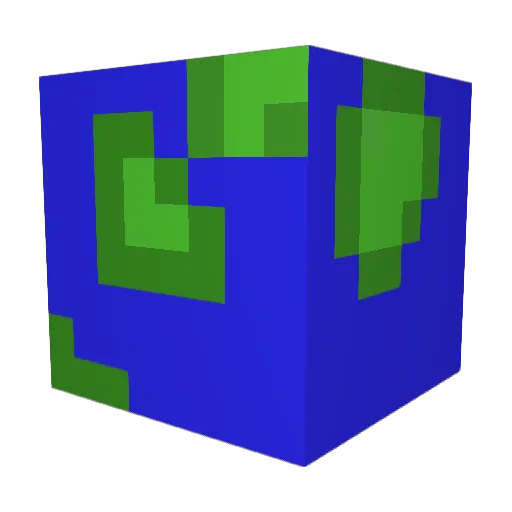 Chrisj3 Minecraft avatar head, 3D render