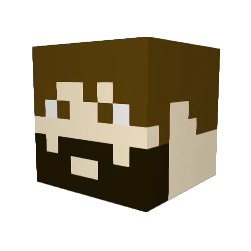 Chriskuyk398 Minecraft avatar head, 3D render