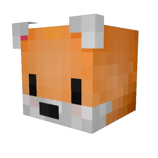 Chrislinton1 Minecraft avatar head, 3D render