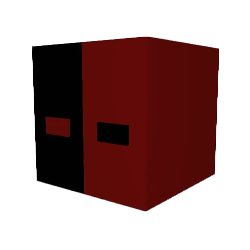Chrisma Minecraft avatar head, 3D render