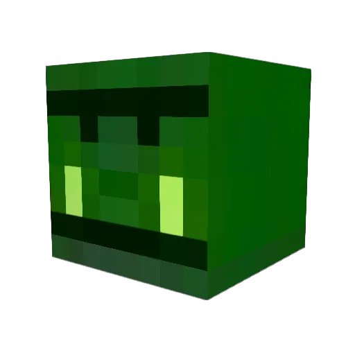 Chriso1008 Minecraft avatar head, 3D render