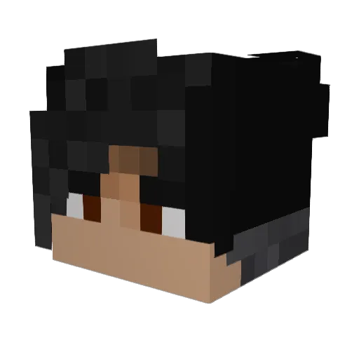 Chrispy269 Minecraft avatar head, 3D render