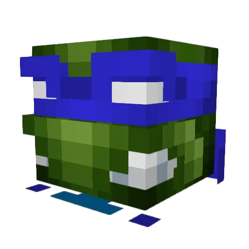 Chrispy459 Minecraft avatar head, 3D render