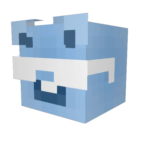 ChrispyBeacon_ Minecraft avatar head, 3D render
