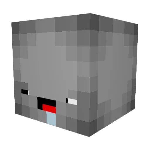 ChrissAndo Minecraft avatar head, 3D render