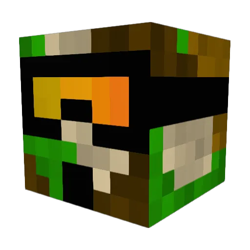 Chrissi3008 Minecraft avatar head, 3D render