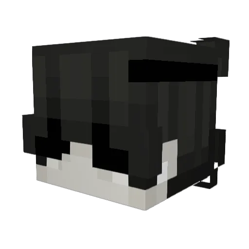 Chrissie_UwU Minecraft avatar head, 3D render