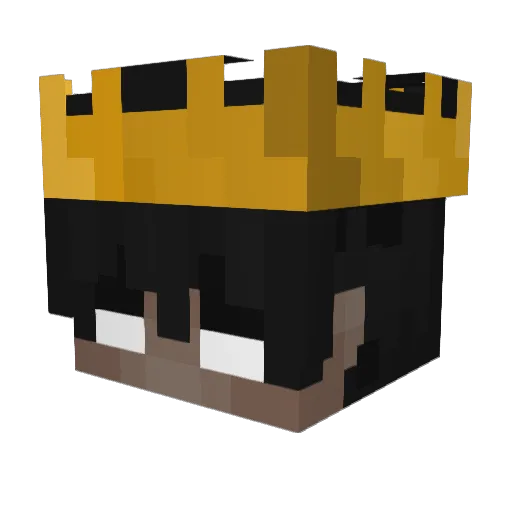 Chrisss03 Minecraft avatar head, 3D render
